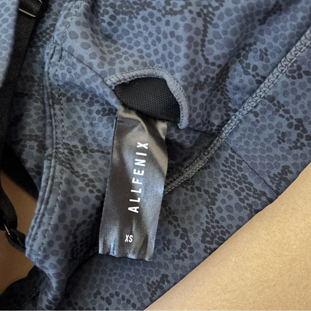 Anthropologie | All Fenix Python Print Sports Bra Snakeskin Size XS
